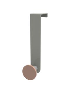 Türhaken mit Metallknopf klein (16 Stk.)