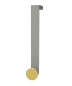Türhaken mit Metallknopf mittel (16 Stk.)