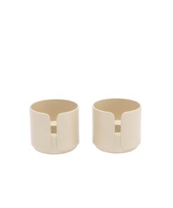 BIG HUG Tealight holder & Egg Cup - Latte (16 pcs.)