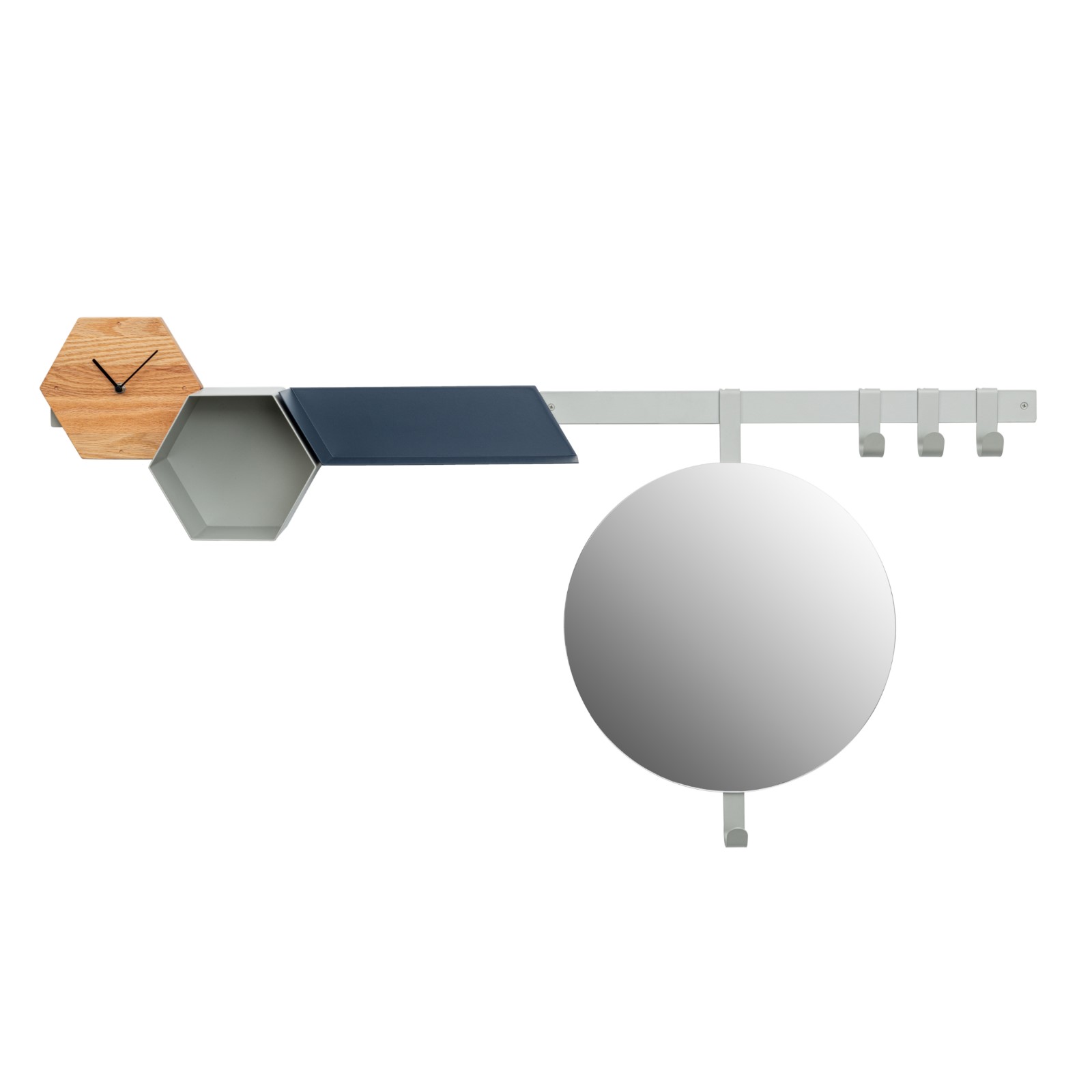 HEXAGON Schienenregalsystem deluxe (0 Stk.)