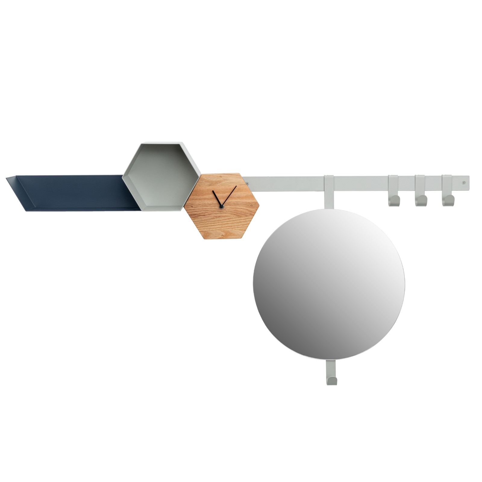 HEXAGON Schienenregalsystem deluxe (0 Stk.) – Bild 2