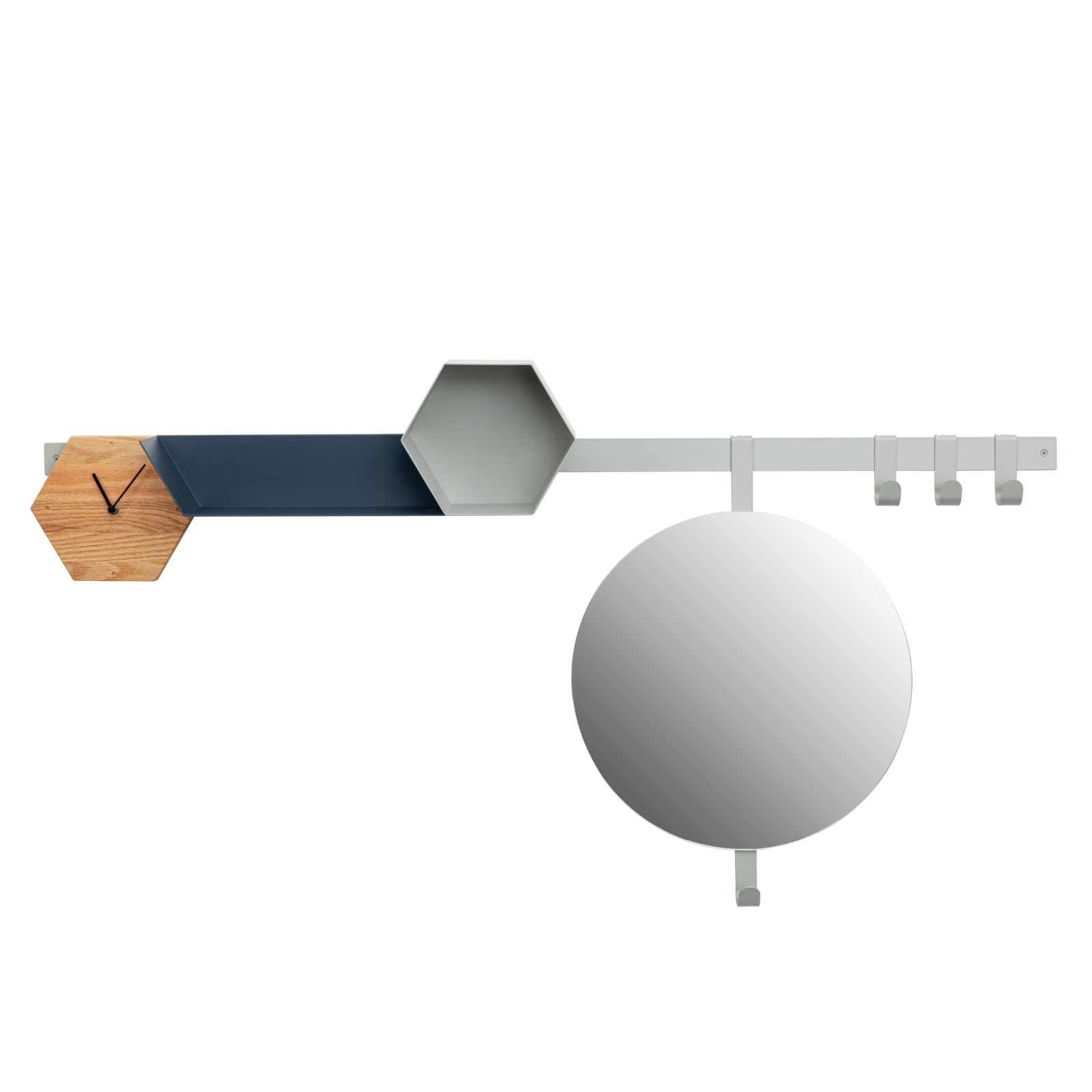 HEXAGON Schienenregalsystem deluxe (0 Stk.) – Bild 3
