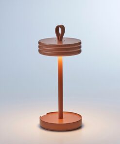 Alternative view of BIG HUG tragbare LED-Lampe – braun (6 Stk.)